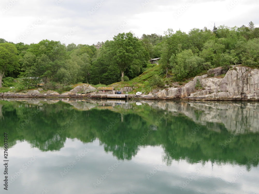 Fototapeta premium Lysefjord bei Stavanger