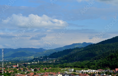 Blick von Freiburg auf den Schwarzwald © christiane65