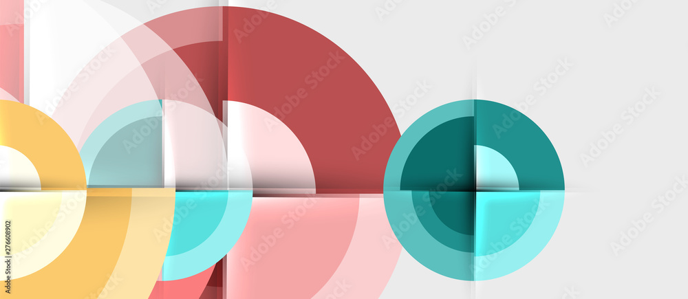 Circular geometrical design template Circular geometrical design template
