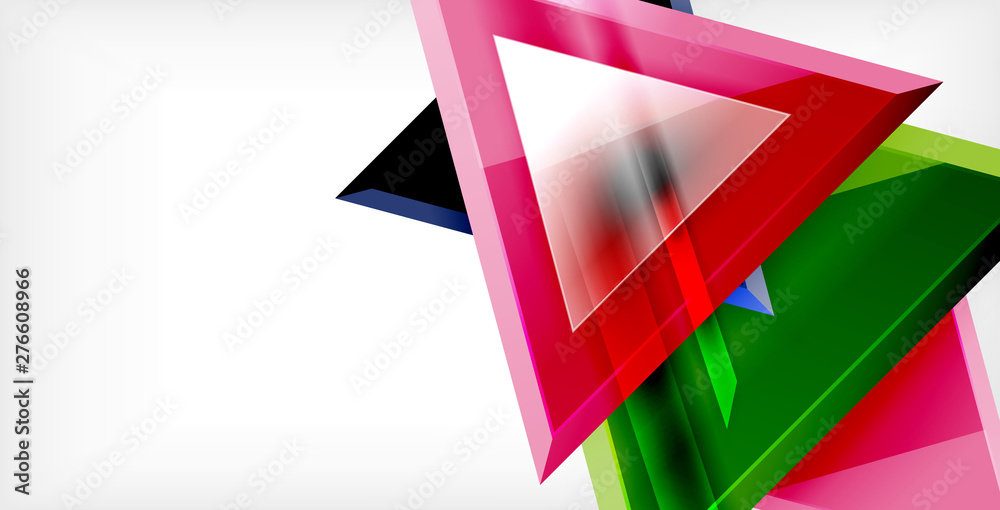Triangle abstract background Triangle abstract background