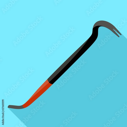 Metal nail catcher icon. Flat illustration of metal nail catcher vector icon for web design