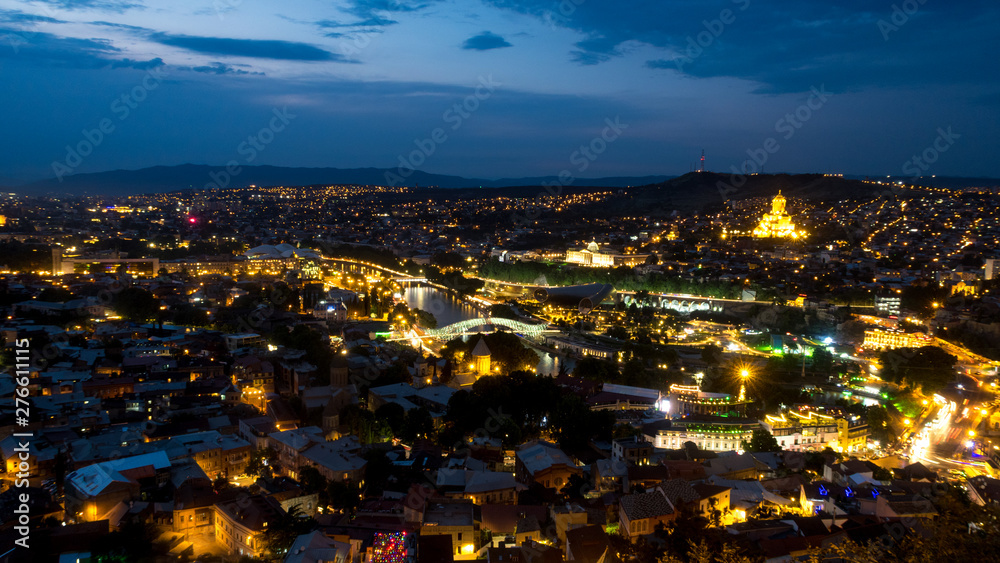 night Tbilisi in all its glory