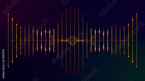 Seamless background with abstract waves.