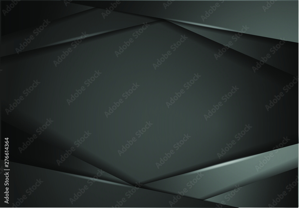 Vector of gray overlap luxury background template. Futuristic and elegant with modern. Realistic background. Eps 10.