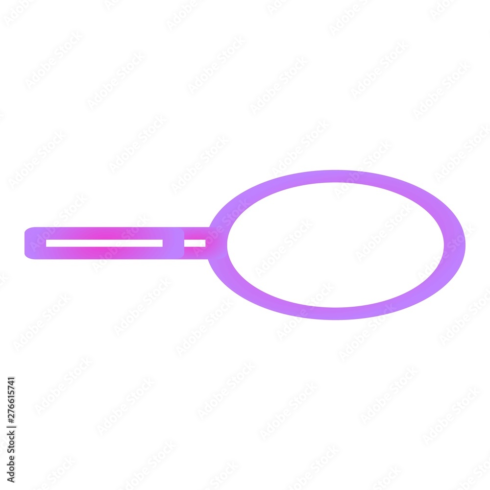 Magnify glass icon. Isometric of magnify glass vector icon for web design isolated on white background Magnify glass icon. Isometric of magnify glass vector icon for web design isolated on white background