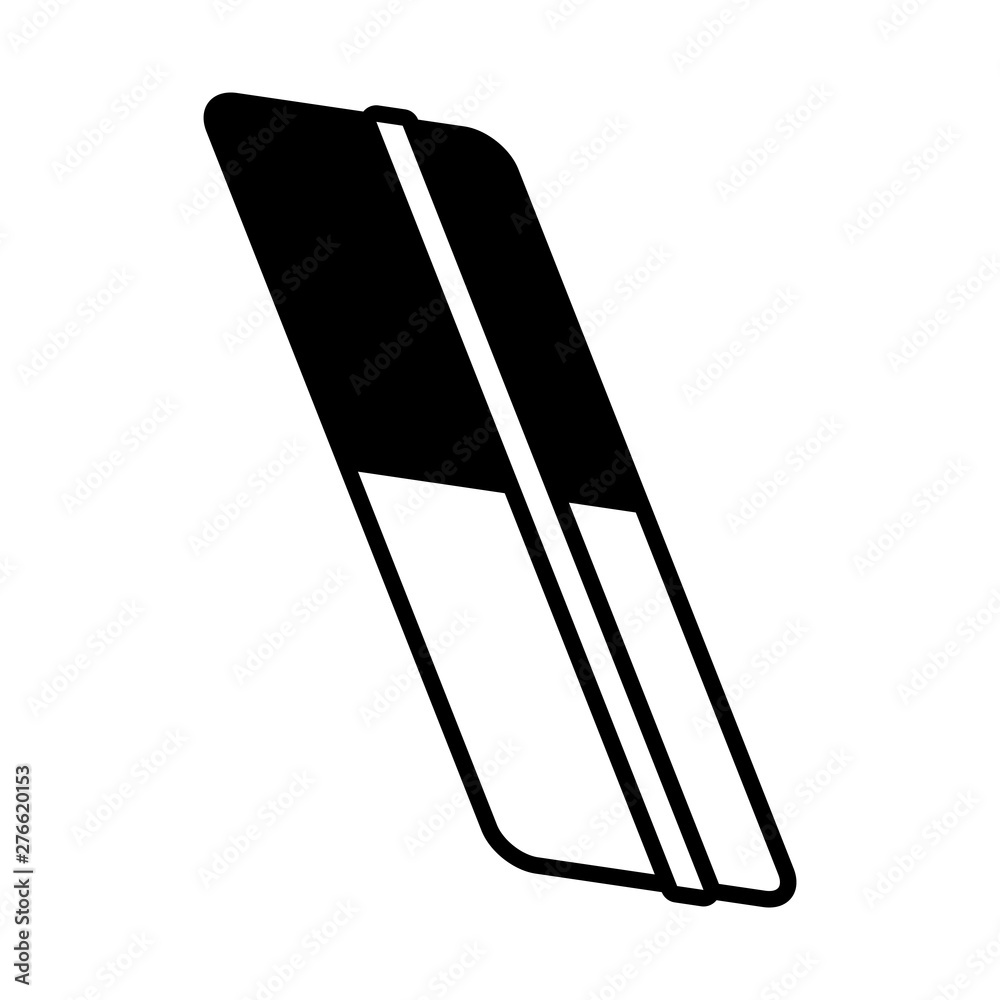 eraser supply school on white background eraser supply school on white background
