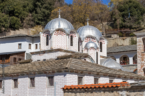 Medieval Holy Monastery of Holy Mary Eikosifoinissa, Greece photo