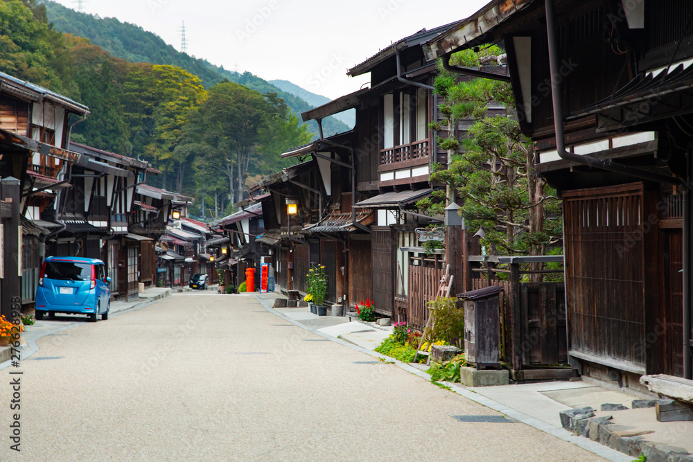 Narai Post Town,traditional inns for any travelers from the Edo period Narai Post Town,traditional inns for any travelers from the Edo period