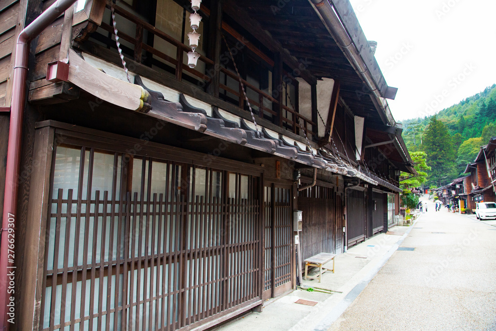 Narai Post Town,traditional inns for any travelers from the Edo period