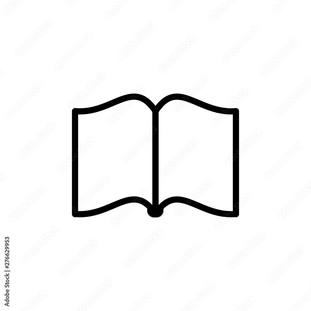 Book symbol icon vector illustration Book symbol icon vector illustration