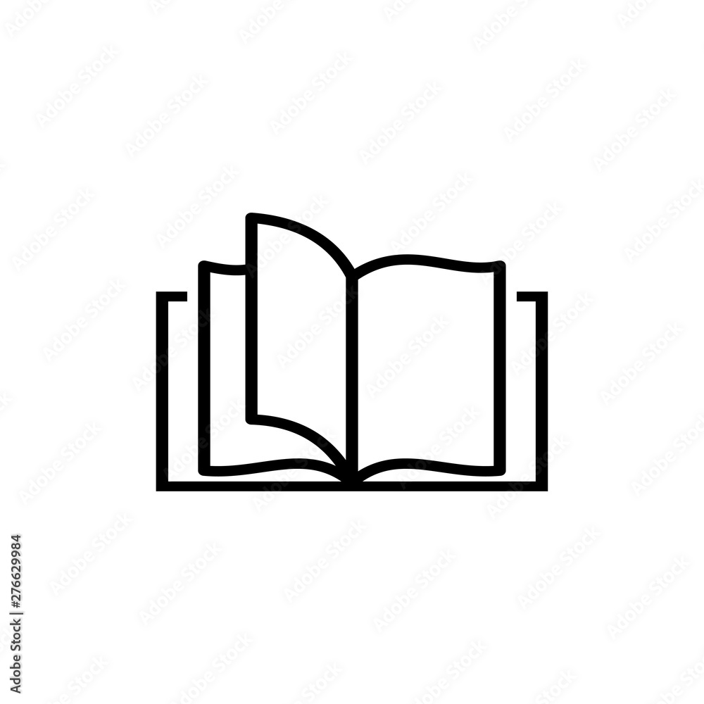 Book symbol icon vector illustration Book symbol icon vector illustration