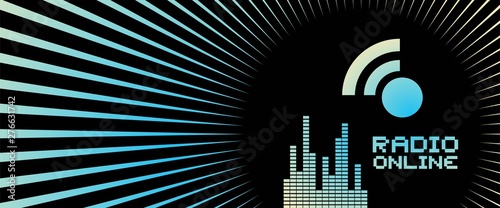 Radio online background