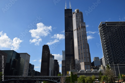 Chicago River view of Sears Tower