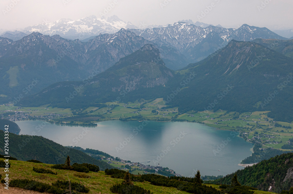 Fototapeta premium View of St. Wolfgangsee in Austria
