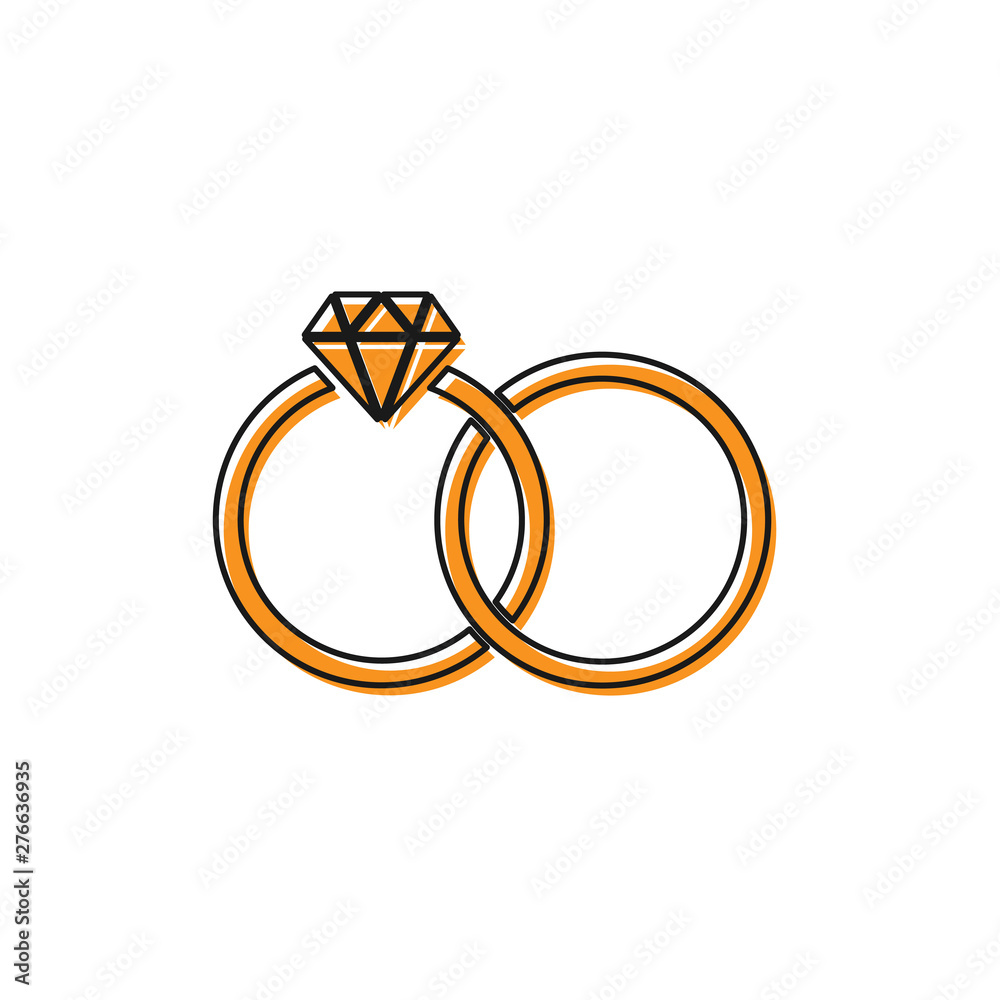 wedding-rings-vector-simple-icon-vector-id1203564608 | Practice Business