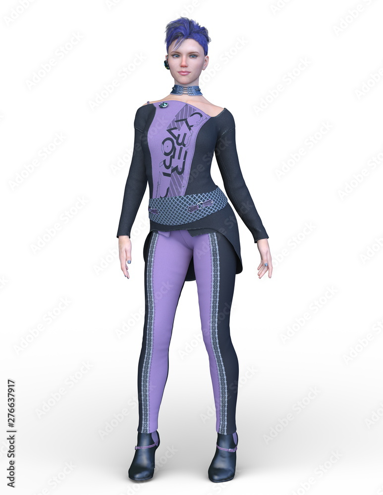 Fototapeta premium アクティブガール