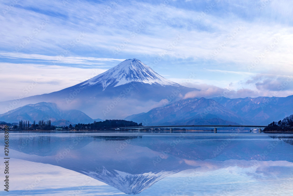 Fuji Mountain at Kawaguchiko Lake,Japan