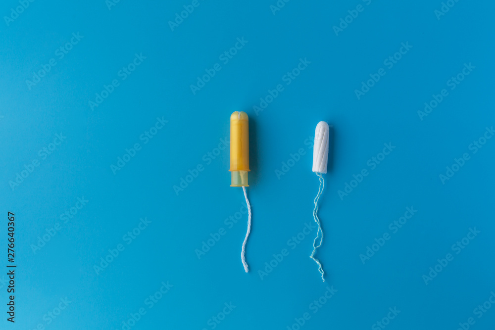 Two Medical Female Tampons Two Medical Female Tampons