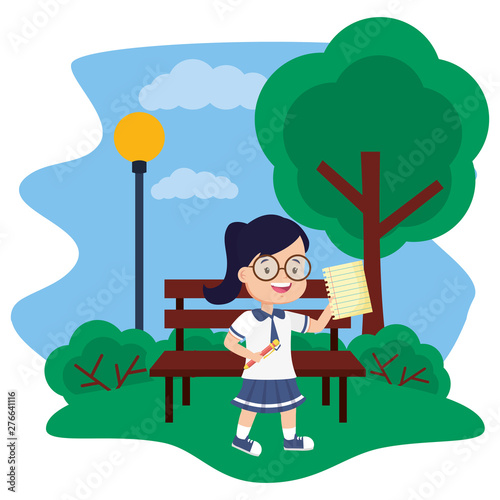 student back to school design