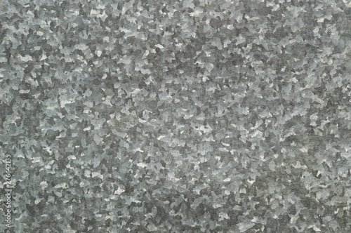 metal background: a sheet of galvanized clean tin, smooth surface, short focus