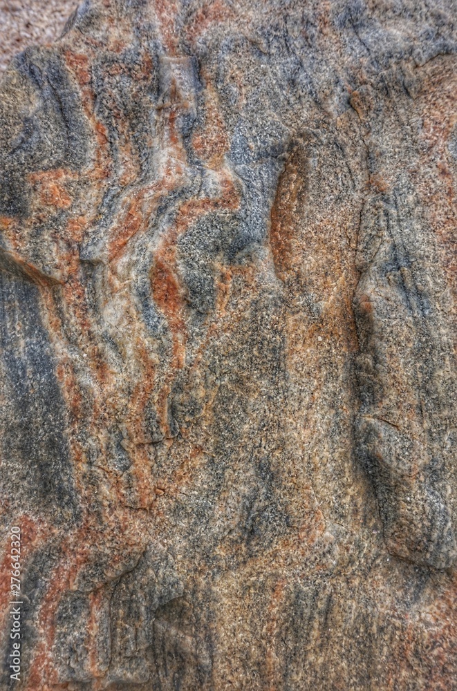 Background from an unusual granite stone