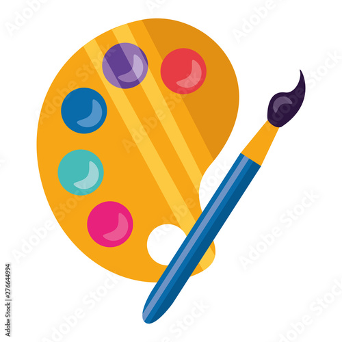 back to school flat design