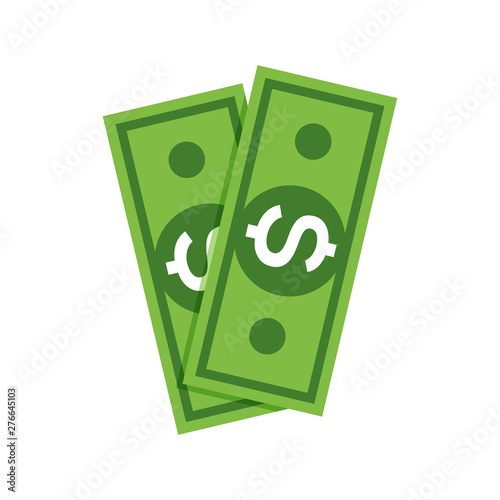 Dollar money icon. Cash sign bill symbol flat payment, dollar currency icon