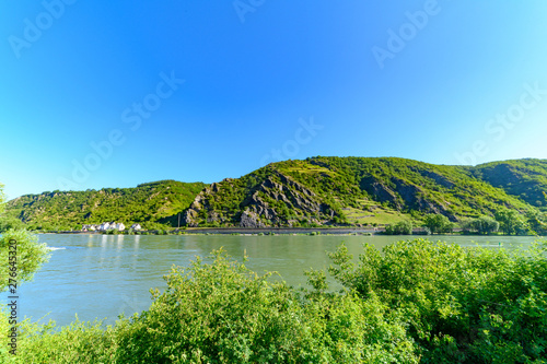 Fluss Rhein in Deutschland