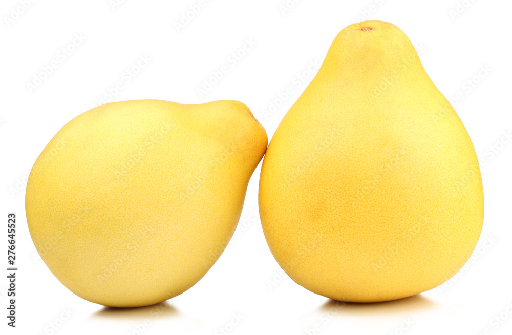 Honey pomelo isolated on a white background