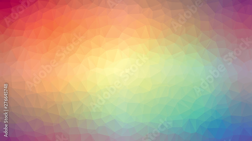 Colorful Abstract Low Poly Background. Geometric backdrop in Origami style with gradient. Textured pattern for your website.