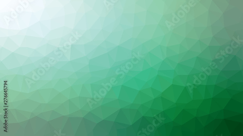 Green Abstract Low Poly Background. Geometric backdrop in Origami style with gradient. Textured pattern for your website.