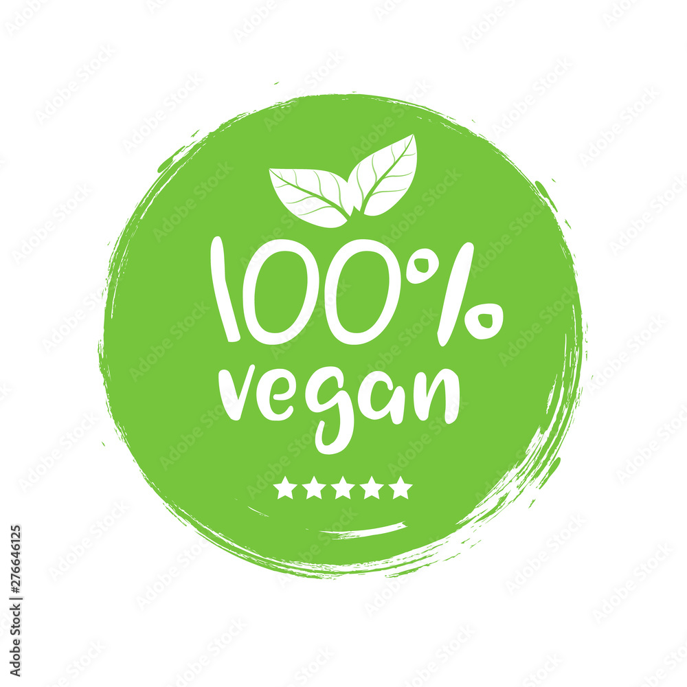 100-percent-vegan-logo-vector-icon-vegetarian-organic-food-label-badge