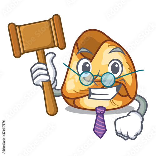 Judge fusi istriani in the cartoon shape
