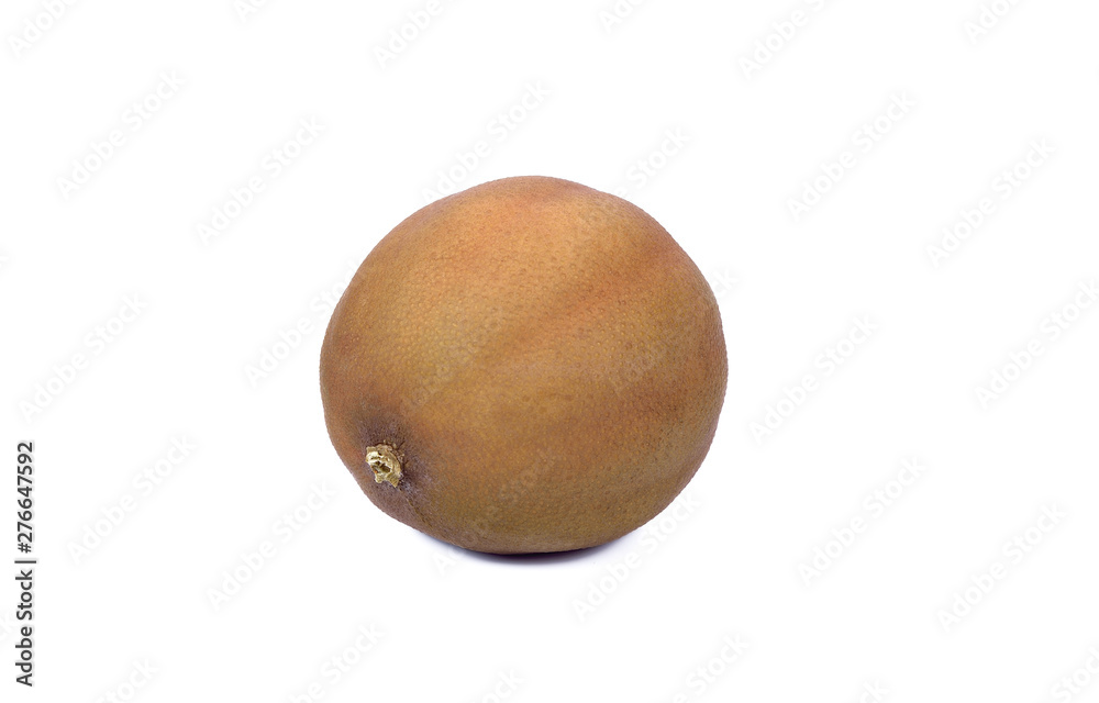 Dried lemon on white background Dried lemon on white background