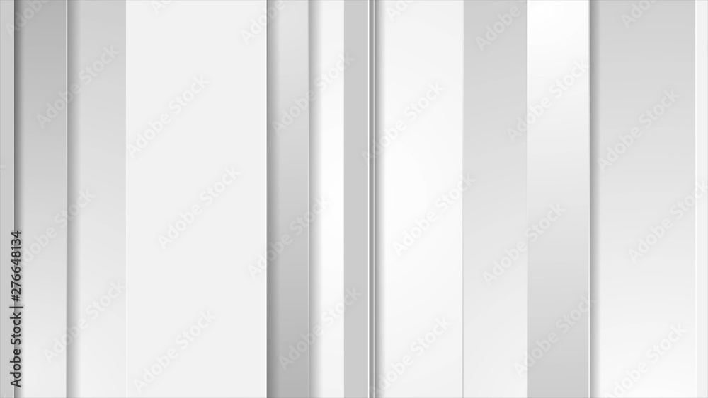 White grey corporate stripes abstract tech background White grey corporate stripes abstract tech background