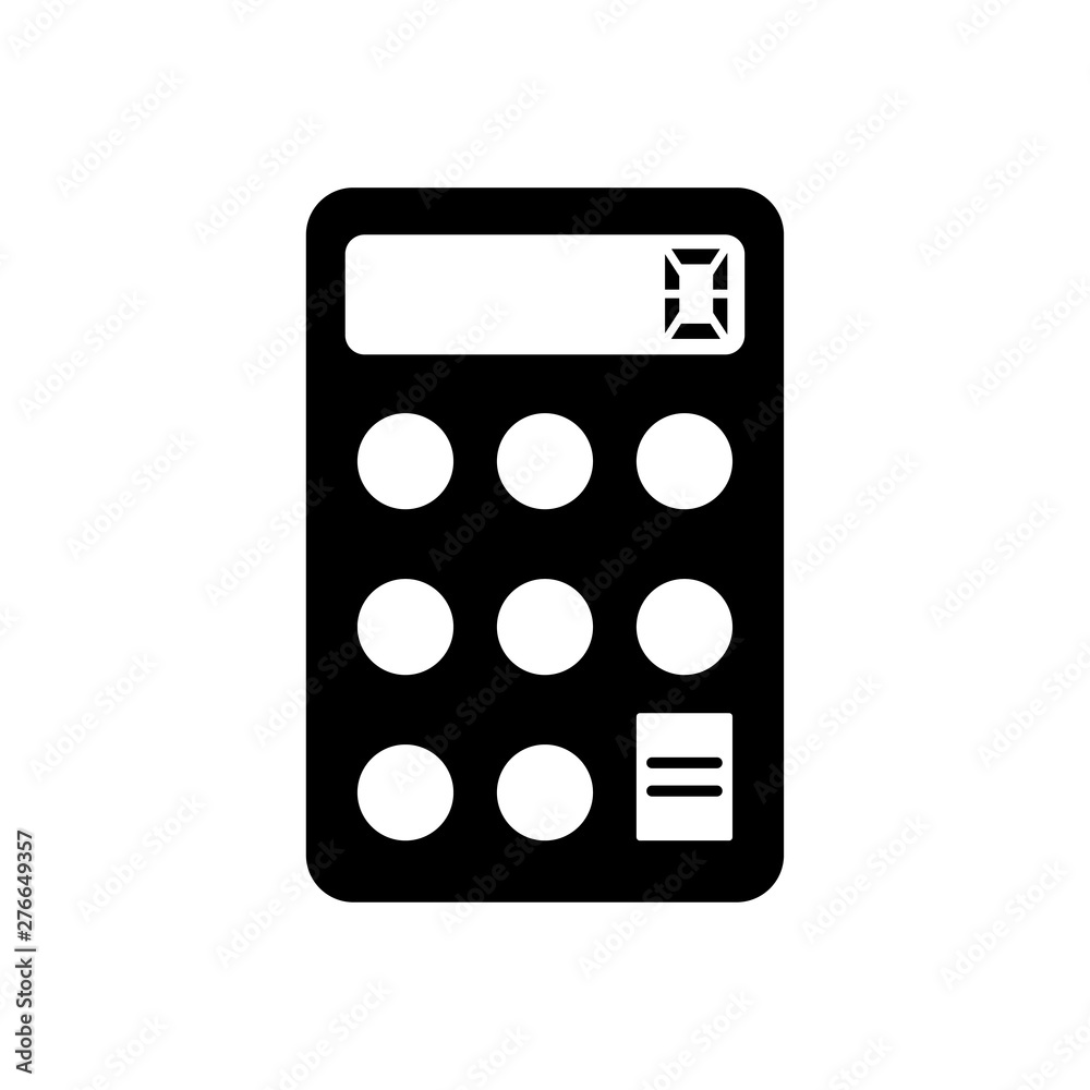 Calculator symbol icon vector illustration Calculator symbol icon vector illustration