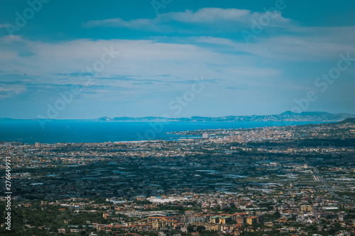 Panoramic view of Corbara city  Provice of Salermo  Region Campania  Amalfi Coast  Italy