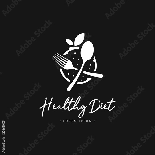 Healthy diet logo