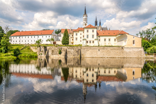 Quadro em tela View at the Cistercian Monastey in Vyssi Brod - Czech Republic