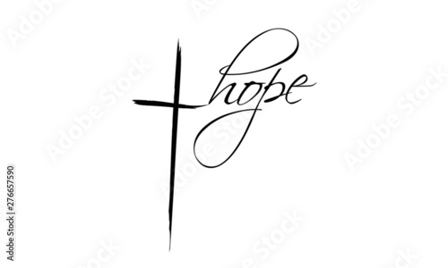 Christian faith, Biblical Phrase, typography for print or use as poster, card, flyer or T shirt