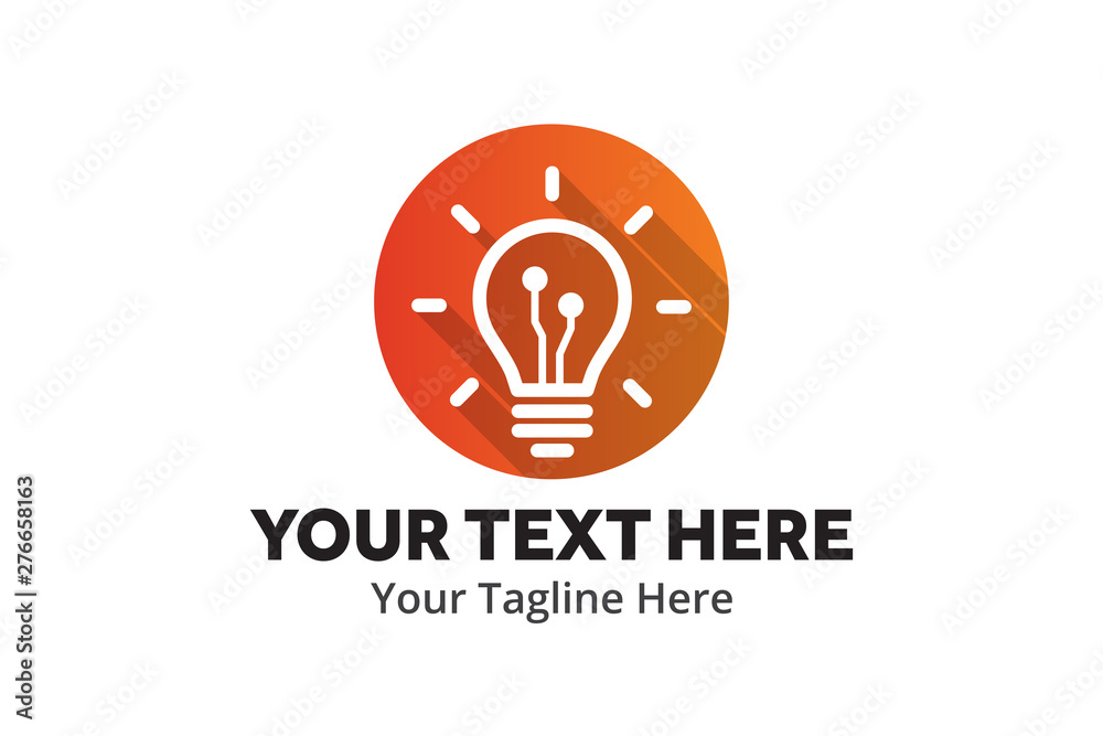 unique lightbulb idea simple logo creative design in flat style with color . light bulb idea logo creative design for identity and business unique lightbulb idea simple logo creative design in flat style with color . light bulb idea logo creative design for identity and business