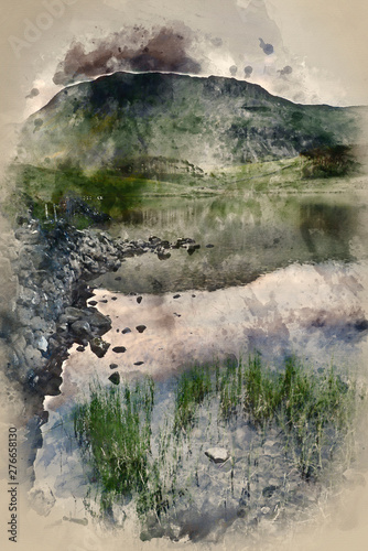 Digital watercolour paintin...