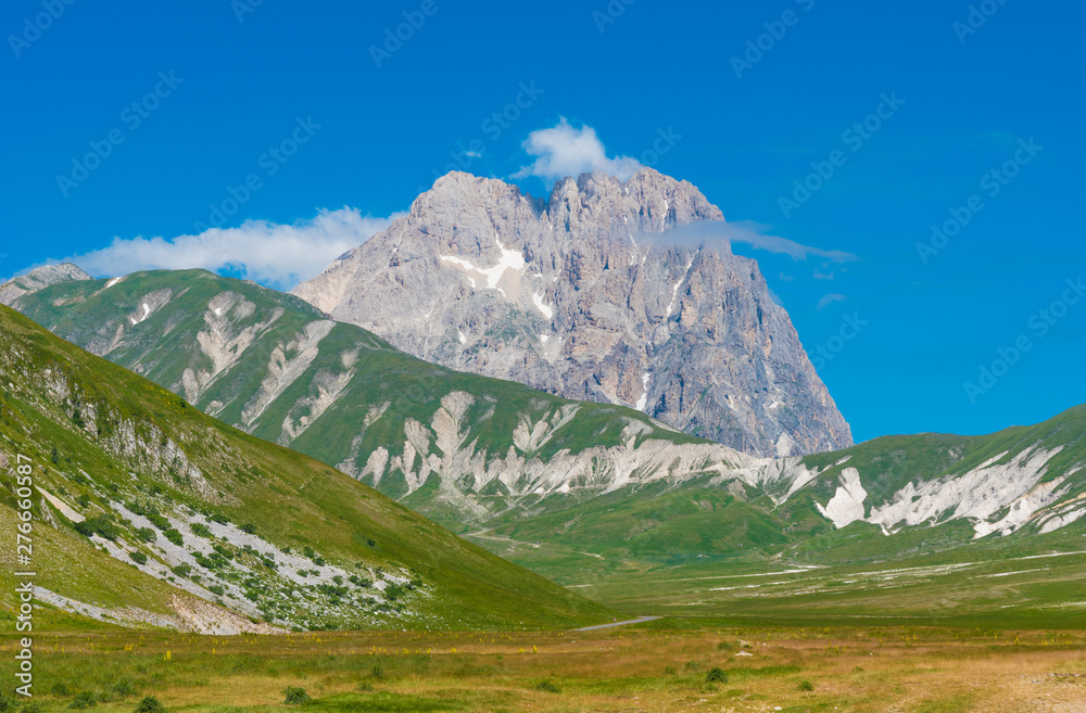 Appennini mountains, Italy - The mountain summit of central Italy, Abruzzo region, above 2500 meters