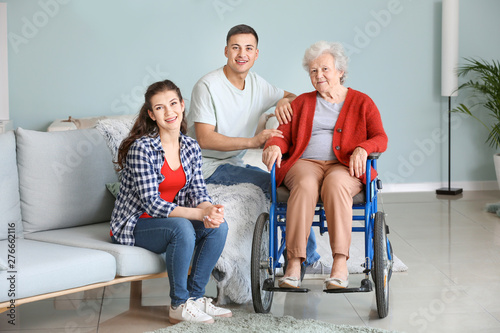 Senior woman with her grand...
