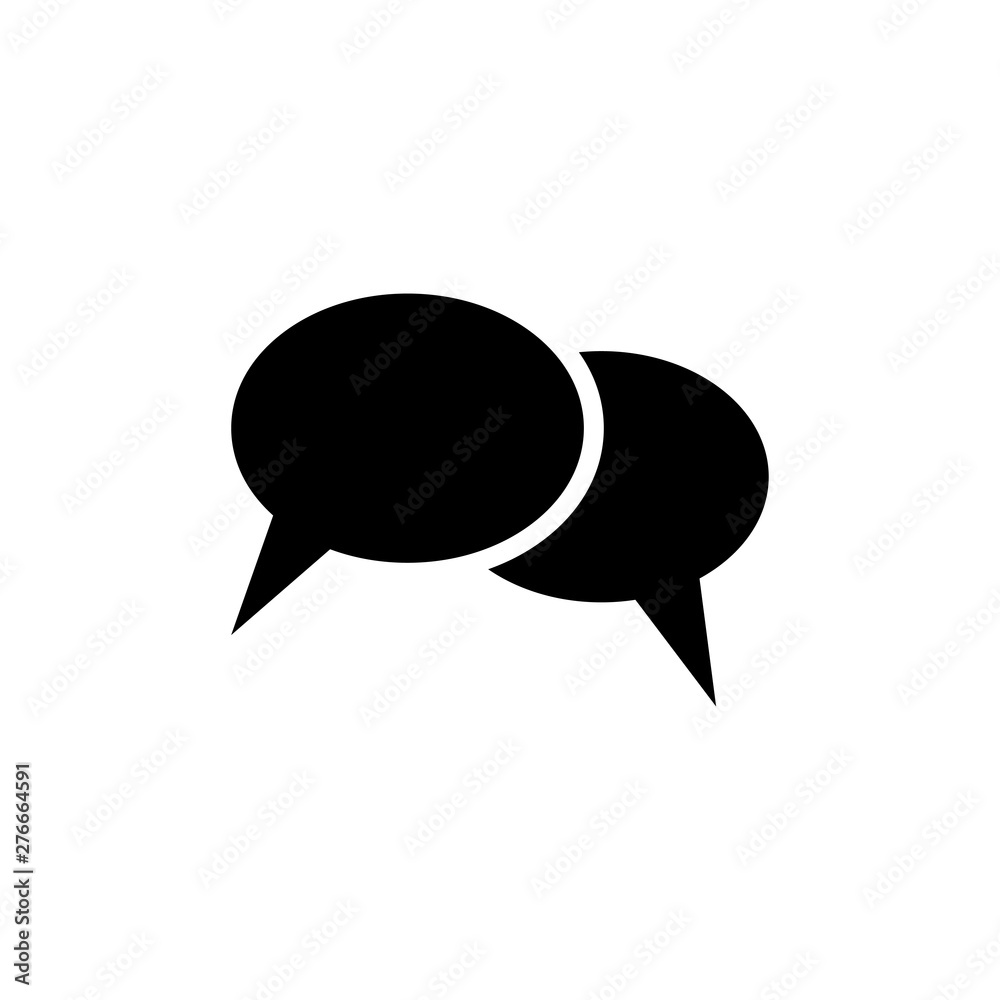 Chat symbol icon vector illustration Chat symbol icon vector illustration