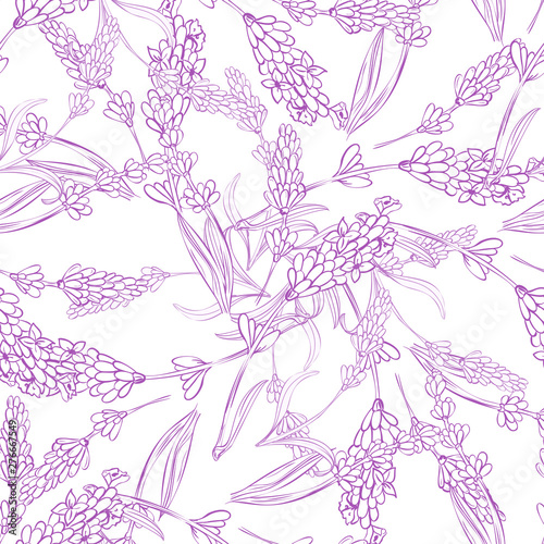 Modern abstract design template with pink lavender violet pattern on purple background for textile design. Fabric texture.
