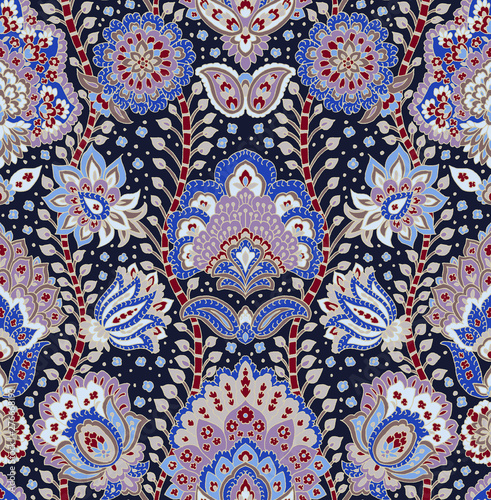 Seamless Pattern   Paisley Style