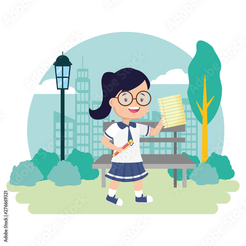 student back to school design