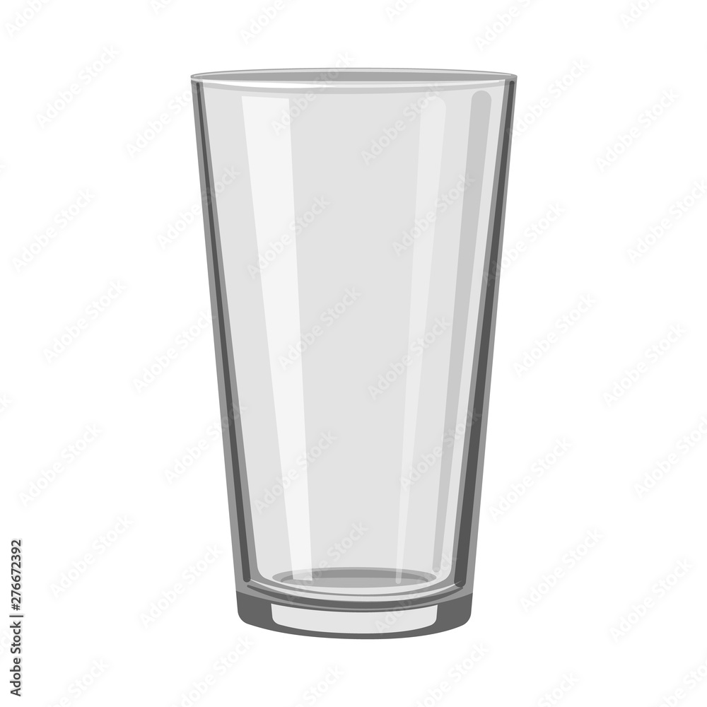 Vector illustration of capacity and glassware sign. Set of capacity and restaurant stock symbol for web. Vector illustration of capacity and glassware sign. Set of capacity and restaurant stock symbol for web.