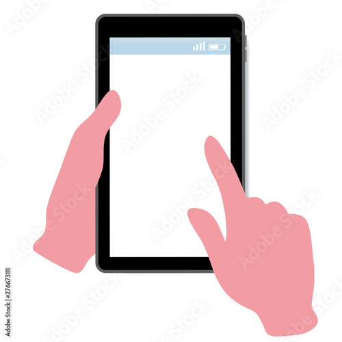 デジタル家電　スマートフォン　イラスト
